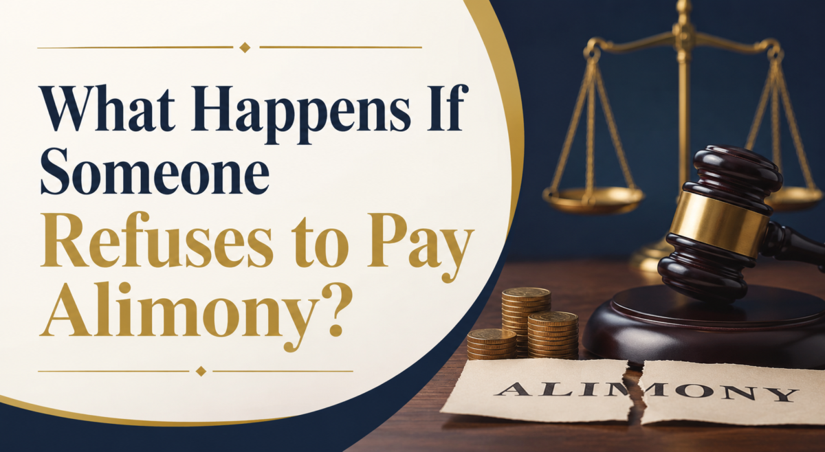 What Happens If Someone Refuses to Pay Alimony?